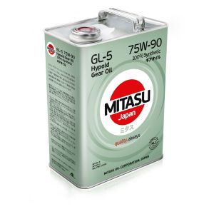 MJ-410 100%  Масло трансмисcионное MITASU GEAR OIL GL-5 75w-90  (4л)