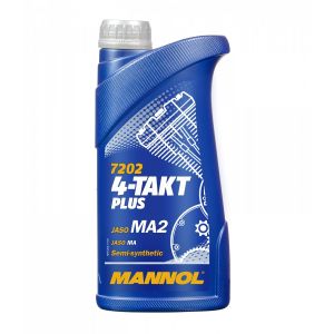 Масло Mannol 4-такт plus п/c 10W40  (1л) 7807