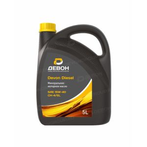 Девон DIESEL CH-4 15W40  (5л)