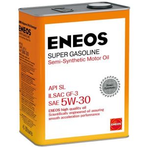 Масло ENEOS Super Gasoline 5/30 SL 4л.