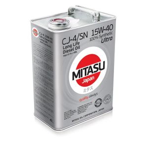 MJ 214 Масло MITASU CJ-4/SN УЛЬТРА 15w-40 (4л)