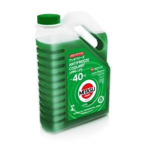 MJ-642 (1/10) Антифриз MITASU GREEN LONG LIFE ANTIFREEZE/COOLANT -40C (4л) (зеленый)