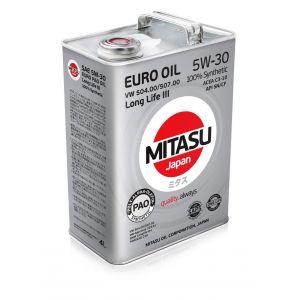 MJ210 Масло MITASU EURO DIESEL LONG LIFE 5w-30 (4л)